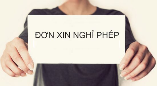 ly do xin nghi phep